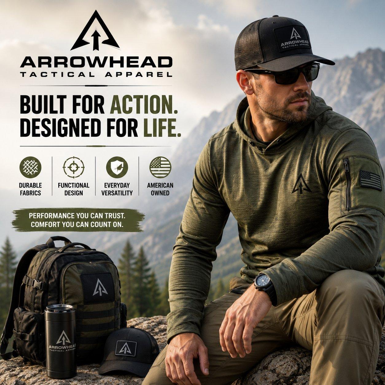 Arrowhead Tactical Apparel: Performance-Driven Clothing for Everyday Carry and Active Lifestyles