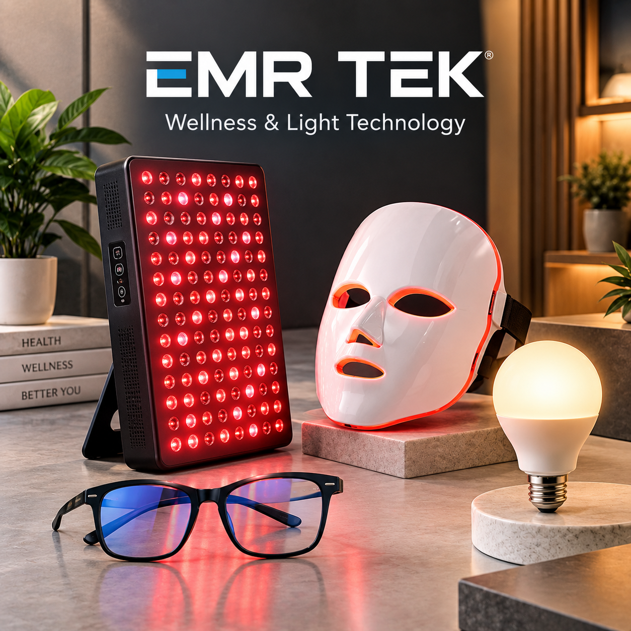 EMR TEK Red Light Therapy and Wellness Products Guide