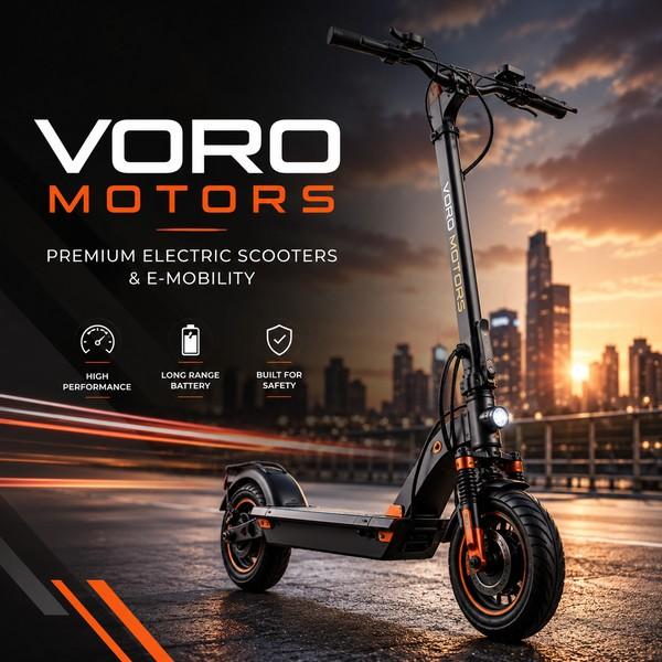 Voro Motors: Premium Electric Scooters and E-Mobility Solutions for Everyday Adventures